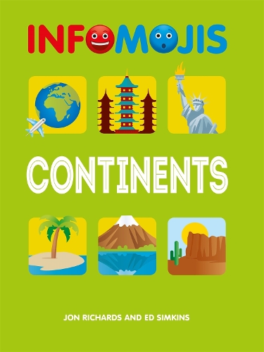 Паперова книга «Infomojis: Continents», авторів Ед Сімкінс, Джон Річардс - фото №1