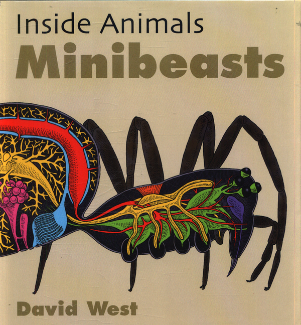 Паперова книга «Minibeasts», автор Девід Уест - фото №1