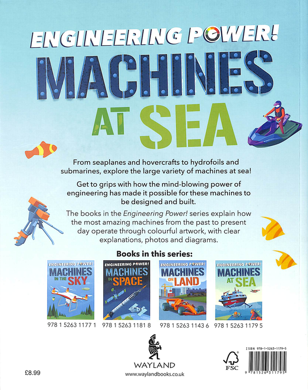 Паперова книга «Engineering Power! Machines at Sea», автор Кей Барнем - фото №1