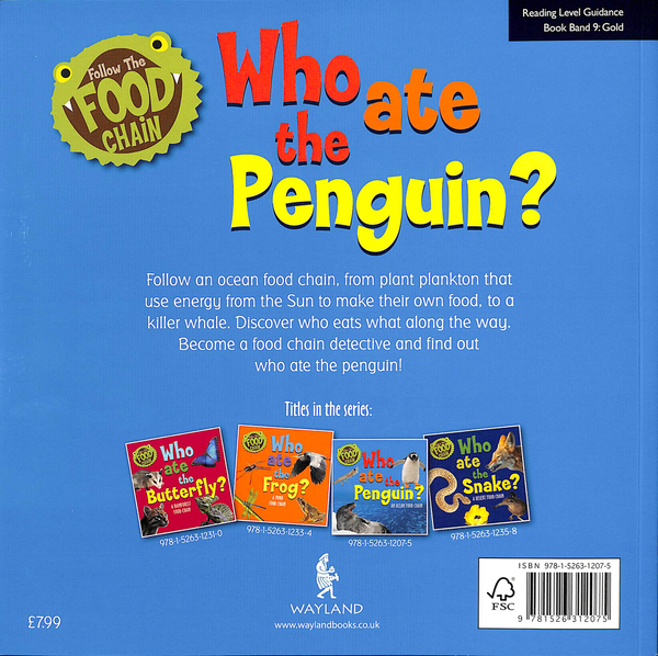 Бумажная книга «Who Ate the Penguin?», автор Сара Ридли - фото №1
