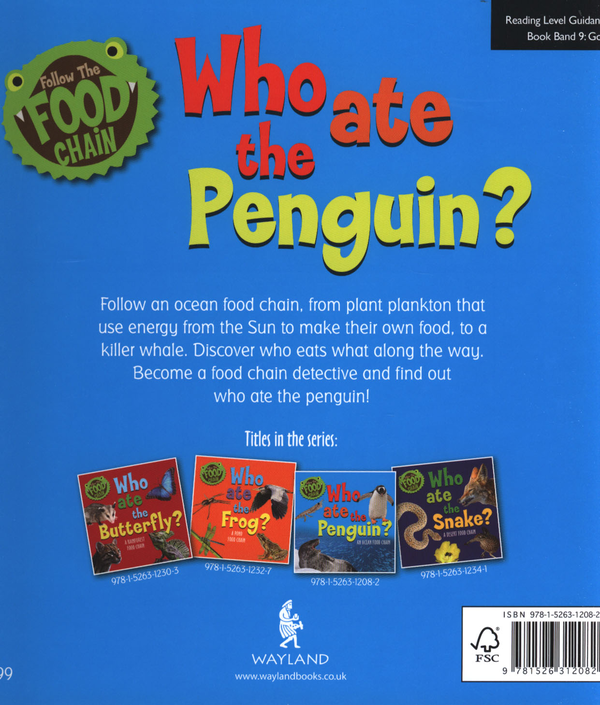Бумажная книга «Who Ate the Penguin?», автор Сара Ридли - фото №1