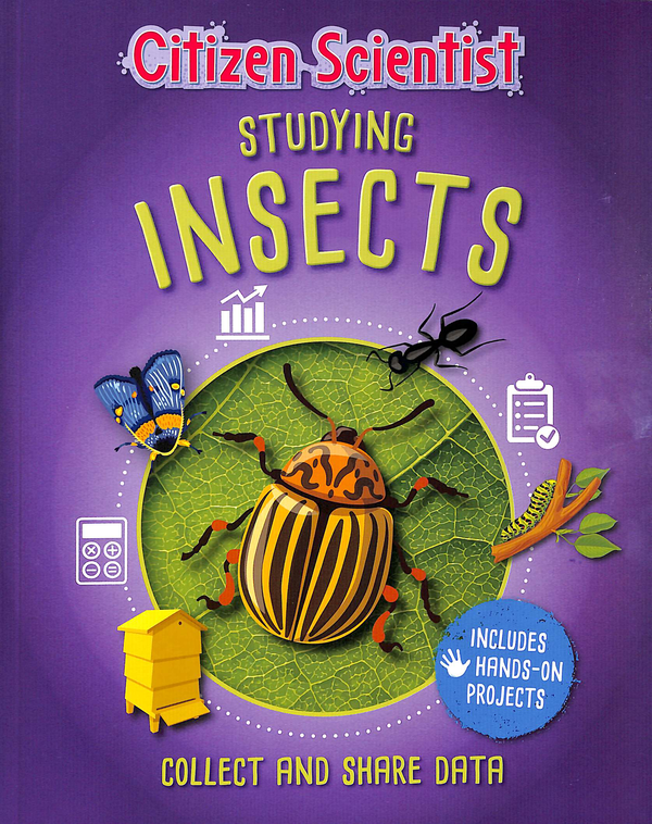 Бумажная книга «Studying Insects», автор Иззи Хауэлл - фото №1