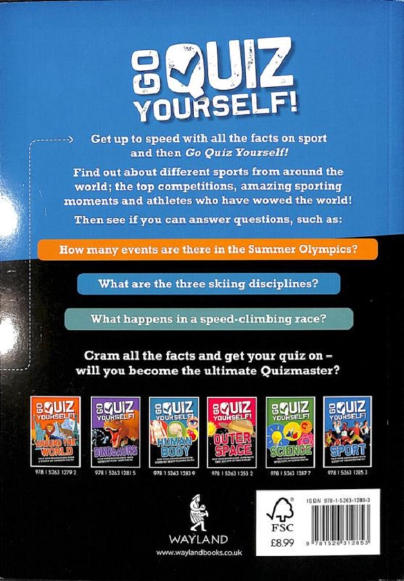 [object Object] «Go Quiz Yourself! Sport», автор Аннабель Савері - фото №2 - мініатюра