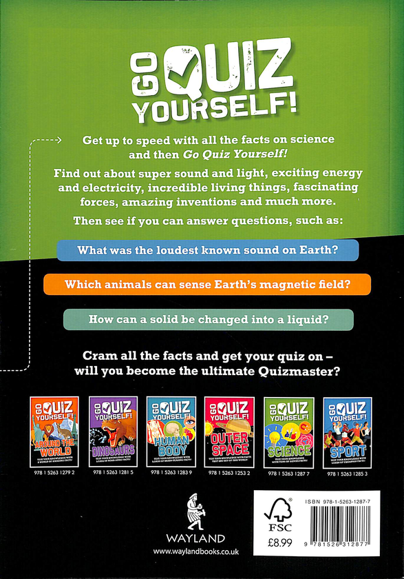 [object Object] «Go Quiz Yourself! Science», автор Iззi Хауeлл - фото №2 - мініатюра