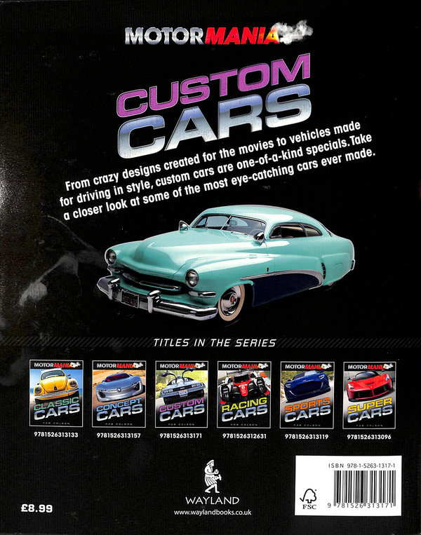 Бумажная книга «Custom Cars», автор Роб Колсон - фото №1