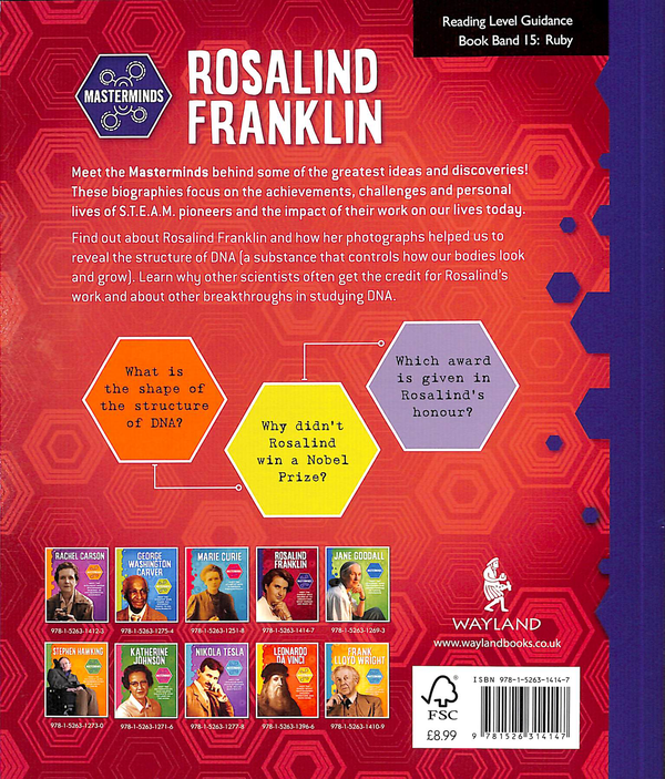 Бумажная книга «Rosalind Franklin», автор Иззи Хауэлл - фото №1