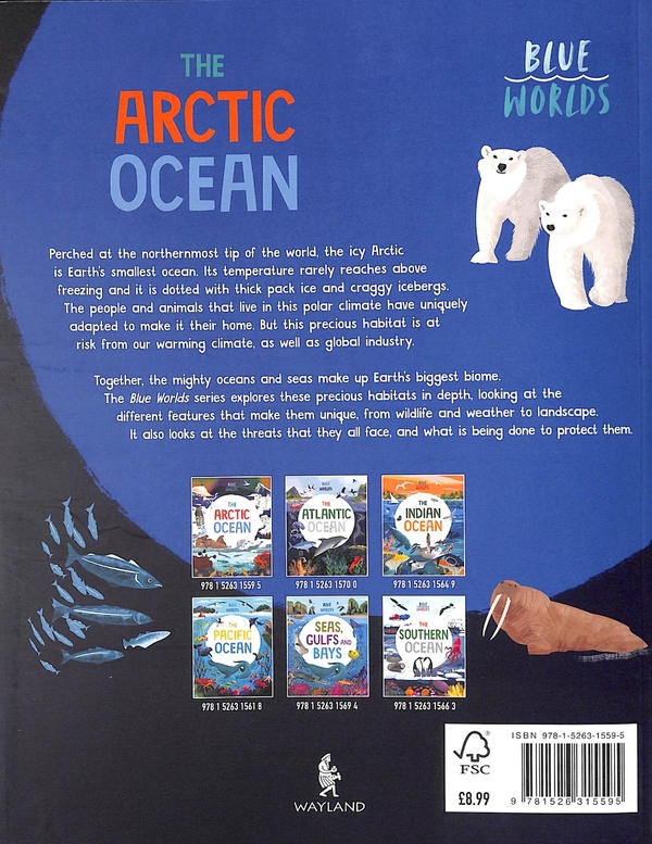 Бумажная книга «Blue Worlds. The Arctic Ocean», автор Анита Ганери - фото №1