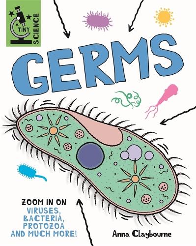 Паперова книга «Tiny Science: Germs», автор Анна Клейборн - фото №1
