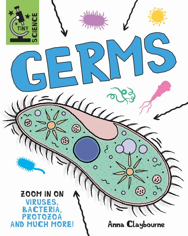 Бумажная книга «Tiny Science. Germs», автор Анна Клейборн - фото №1
