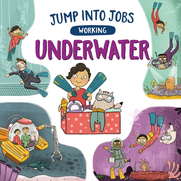 Бумажная книга «Jump into Jobs. Working Underwater», автор Кей Барнем - фото №1