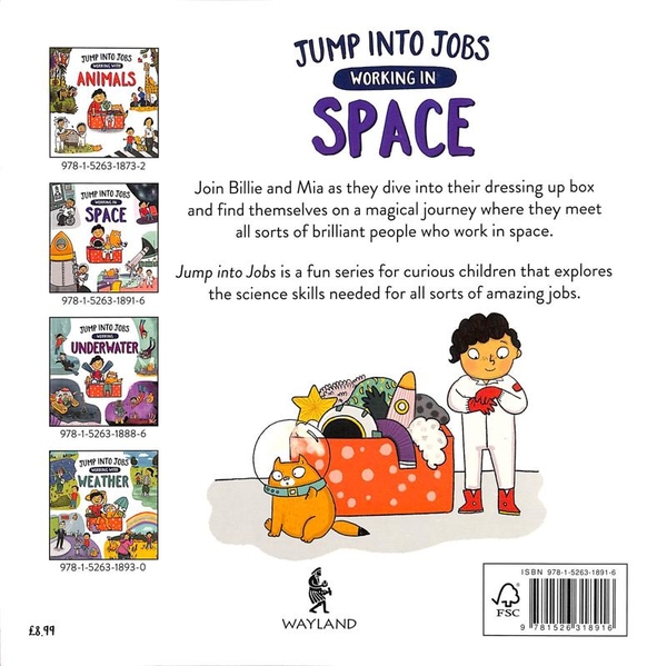 Бумажная книга «Working in Space. Jump into Jobs», автор Кей Барнем - фото №1