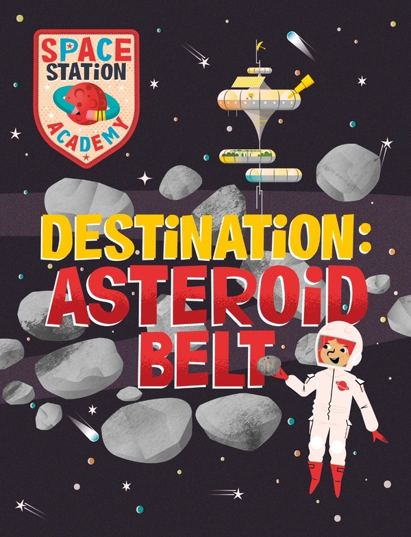 Бумажная книга «Space Station Academy. Destination Asteroid Belt», автор Салли Спрей - фото №1