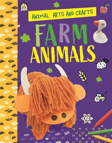 Бумажная книга «Animal Arts and Crafts: Farm Animals», автор Анналис Лим - фото №1