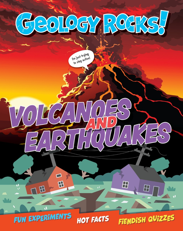 Паперова книга «Earthquakes and Volcanoes», автор Клаудія Мартин - фото №1