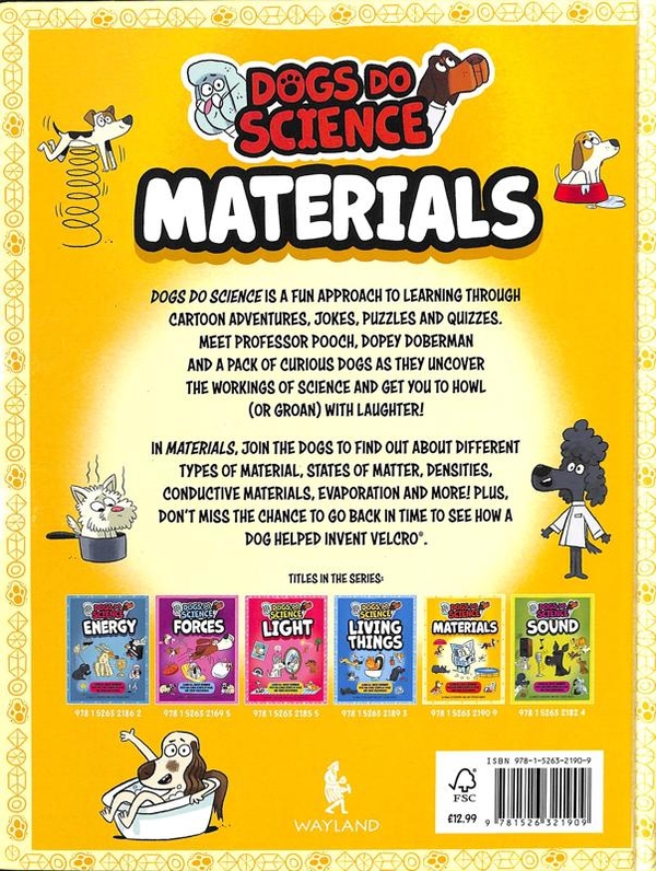 Бумажная книга «Materials. Dogs Do Science», автор Анна Клейборн - фото №1