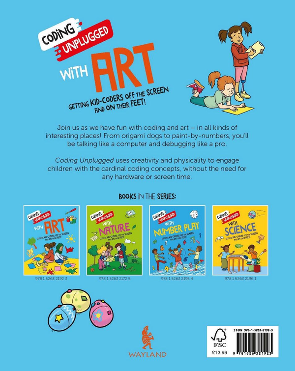 Паперова книга «Coding Unplugged: With Art», автор Кейтлін Сіу - фото №1