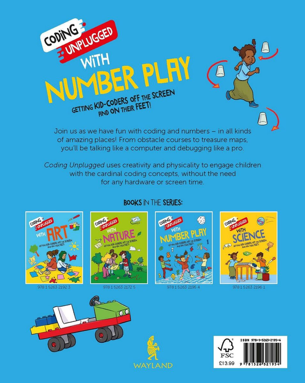 Паперова книга «Coding Unplugged: With Number Play», автор Кейтлін Сіу - фото №1