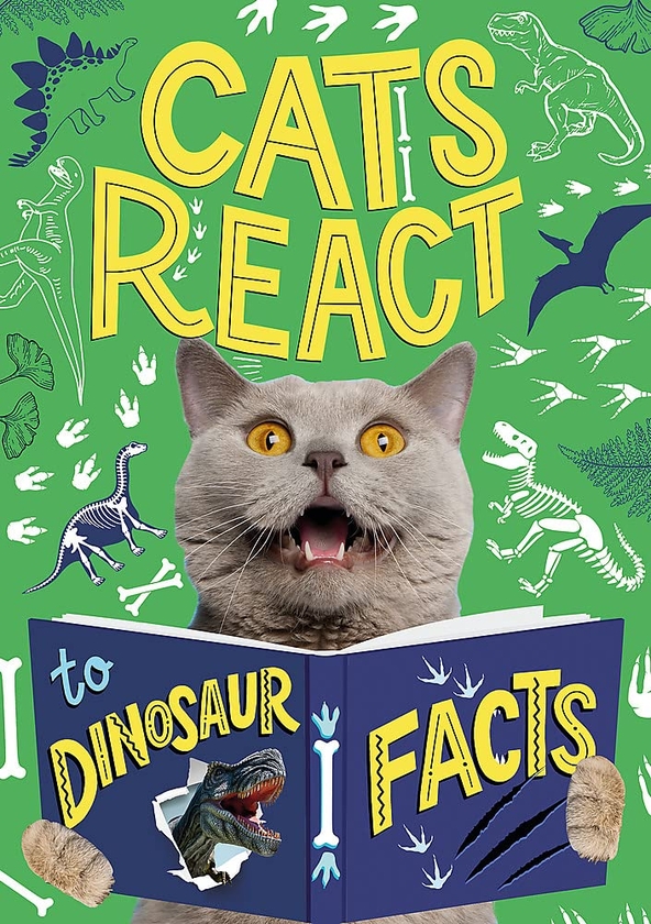 [object Object] «Cats React to Dinosaur Facts», автор Иззи Хауэлл - фото №1