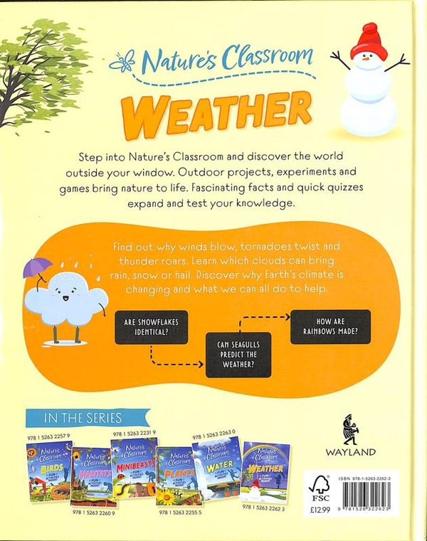 Бумажная книга «Weather. Nature's Classroom», автор Клаудия Мартин - фото №1
