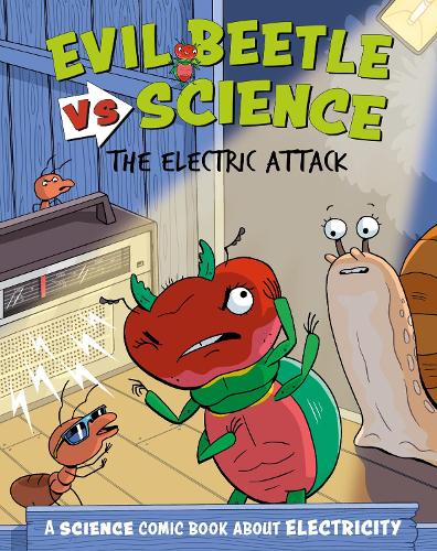 Бумажная книга «Evil Beetle Versus Science: The Electric Attack: A Science Comic Book About Electricity», автор Пол Мейсон - фото №1