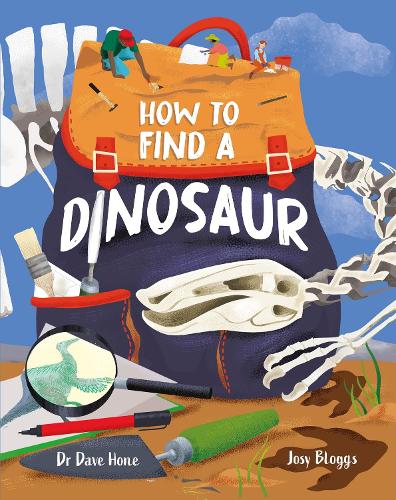Паперова книга «How To Find A Dinosaur», автор Дейв Хоун - фото №1