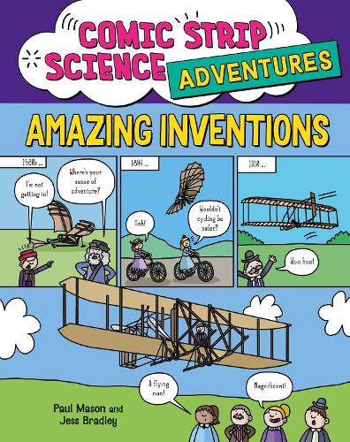 Бумажная книга «Comic Strip Science Adventures: Amazing Inventions», автор Пол Мейсон - фото №1