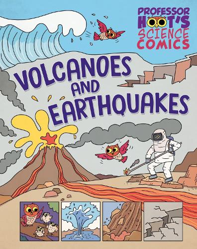 Бумажная книга «Professor Hoot's Science Comics: Volcanoes and Earthquakes», автор Джен Грин - фото №1
