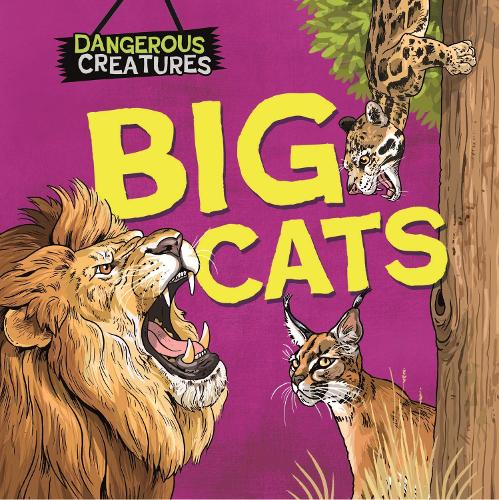 Паперова книга «Dangerous Creatures: Big Cats», автор Лінн Хаггінс-Купер - фото №1