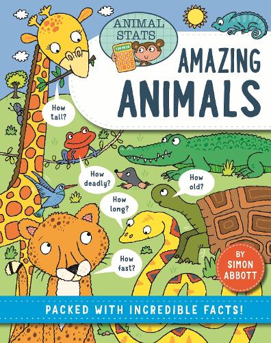 Паперова книга «Animal Stats: Animals», автор Саймон Абботт - фото №1