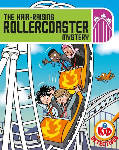 Паперова книга «Kid Detectives: The Hair-raising Rollercoaster Mystery», автор Адам Бушнелл - фото №1