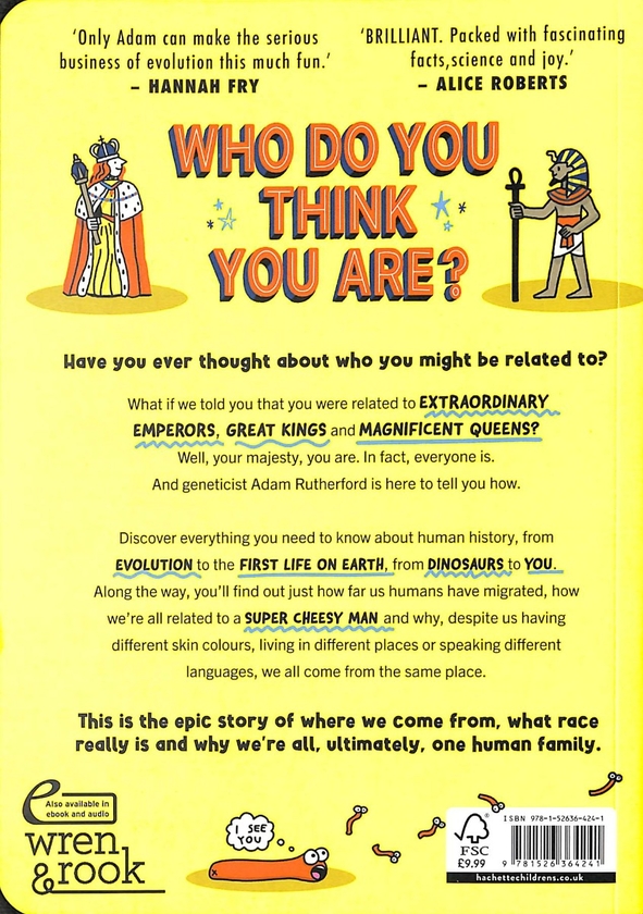 Бумажная книга «Where Are You Really From?: Our amazing evolution, what race really is and what makes us human», автор Адам Резерфорд - фото №1