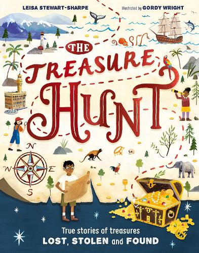 Паперова книга «The Treasure Hunt: True stories of treasures lost, stolen and found», автор Лейза Стюарт-Шарп - фото №1