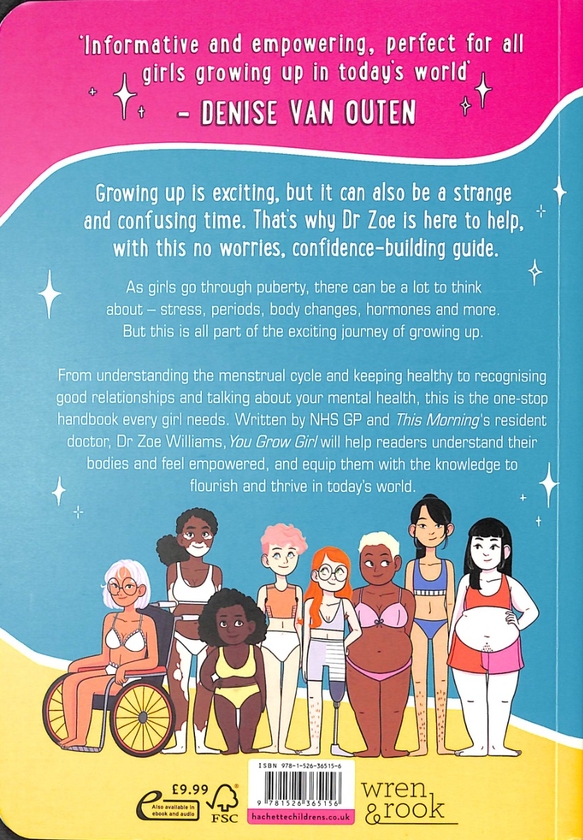 Паперова книга «You Grow Girl!», автор Зої Вільямс - фото №1