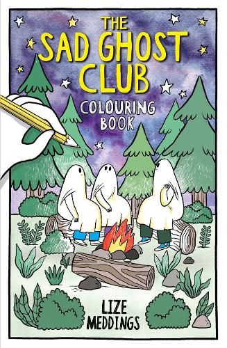 Паперова книга «The Sad Ghost Club Colouring Book», автор Ліз Меддінгс - фото №1