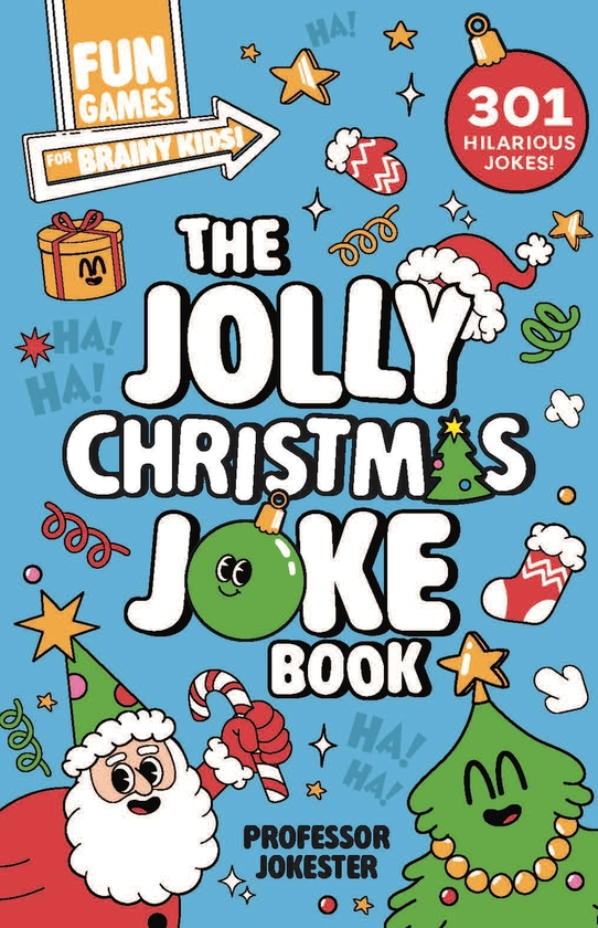 Бумажная книга «Fun Games for Brainy Kids: The Jolly Joke Book», автор Детские книги Уэльбека - фото №1