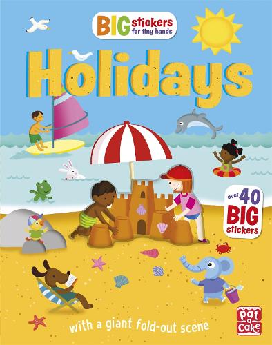 [object Object] «Big Stickers for Tiny Hands: Holidays: With scenes, activities and a giant fold-out picture», автор Фиона Манро - фото №1
