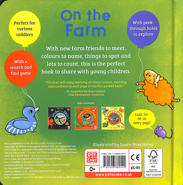Бумажная книга «On the Farm» - фото №1