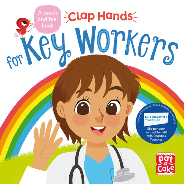 Бумажная книга «Clap Hands. Key Workers. A touch-and-feel board book» - фото №1