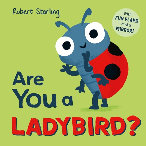 Бумажная книга «Are You a Ladybird?: With Lift-the-Flaps and a Mirror!», автор Пэт-а-Кейк - фото №1