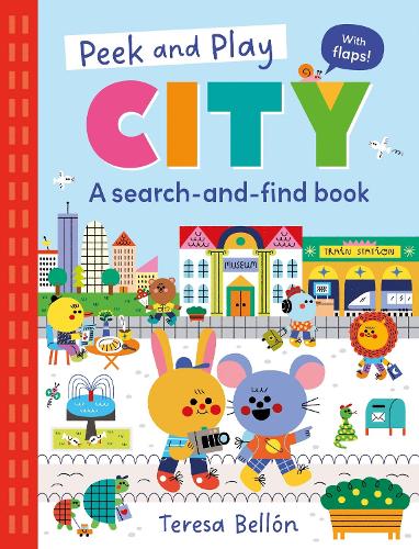 Бумажная книга «Peek and Play: City: A fun and interactive lift-the-flap search-and-find board book», автор Пэт-а-Кейк - фото №1