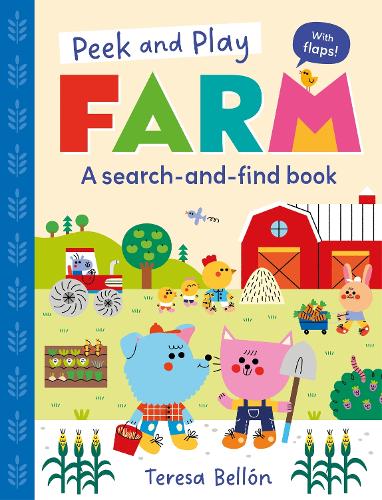 Бумажная книга «Peek and Play: Farm: A fun and interactive lift-the-flap search-and-find board book», автор Пэт-а-Кейк - фото №1