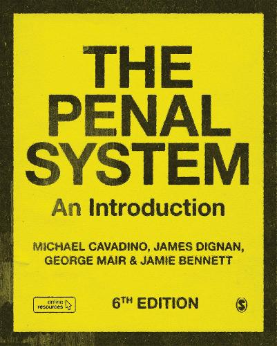 Паперова книга «The Penal System: An Introduction», авторів Джордж Мейр, Джеймі Беннетт - фото №1