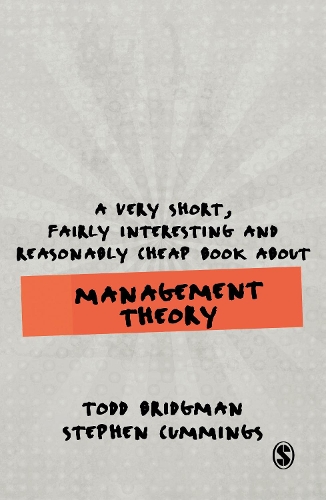 Бумажная книга «A Very Short, Fairly Interesting and Reasonably Cheap Book about Management Theory», автор Стивен Каммингс - фото №1