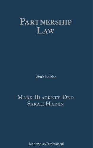 Бумажная книга «Partnership Law», авторов Марк Блэкетт-Орд, Сара Харен КС - фото №1