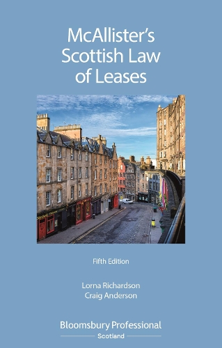 Паперова книга «McAllister's Scottish Law of Leases», авторів Крейг Еван Андерсон, Лорна Річардсон - фото №1