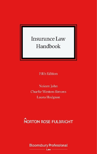 Бумажная книга «Insurance Law Handbook», авторов Чарльз Уэстон-Саймонс, Лаура Ходжсон, Нолин Джон - фото №1