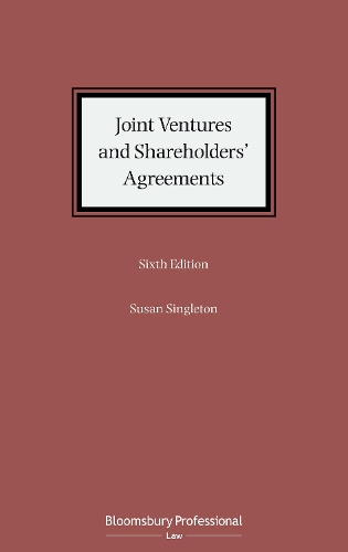 Паперова книга «Joint Ventures and Shareholders' Agreements», автор Сюзан Сінглтон - фото №1