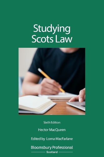 Паперова книга «Studying Scots Law», автор Гектор Макквін - фото №1