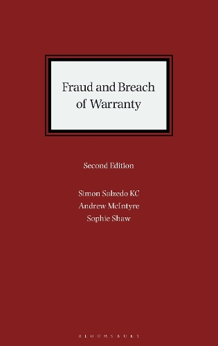 Бумажная книга «Fraud and Breach of Warranty: Buyers’ Claims and Sellers’ Defences», авторов Эндрю Макинтайр, Саймон Сальседо Кей Си, Софи Шоу - фото №1