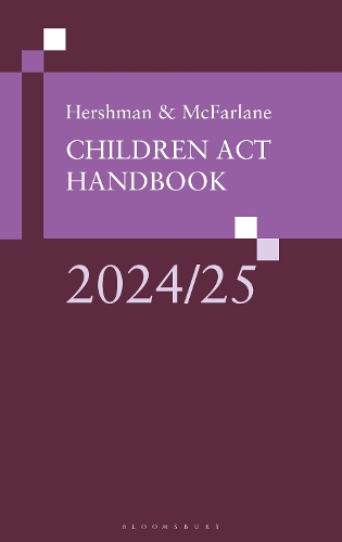 Бумажная книга «Hershman and McFarlane: Children Act Handbook 2024/25», автор Эндрю Макфарлейн - фото №1